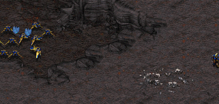 Probes gather and prepare to attack.